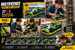 🏎️ Decool 241+ PCS Racing Car Building Blocks
