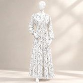 🌸 Elegant Long Dress — 5 Beautiful Designs