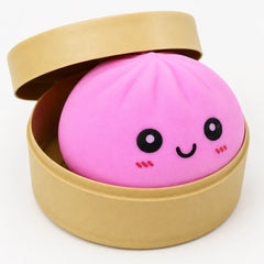 Steamed Bun Squishy Toy – Soft Cute Fun Mystery Bun Toy for Kids