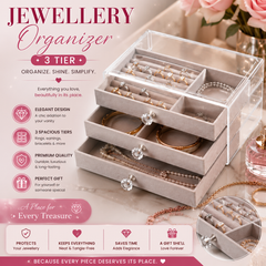Jewellery Organizer – 3 Tier