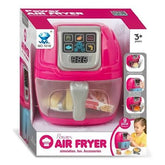 Power Air Fryer Toy Kitchen Set – 9 Pieces