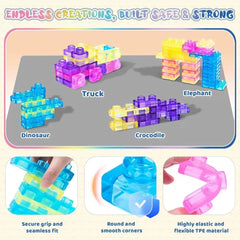 Jelly Block™ Sensory Building Set – 40 Pieces