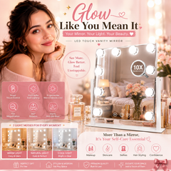 ✨ Hollywood Vanity Mirror — Glow Like You Mean It! 💗