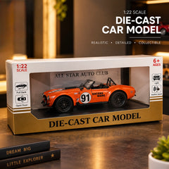 🚗 1:22 Scale Die-Cast Car Model – Lights, Sound & Openable Doors