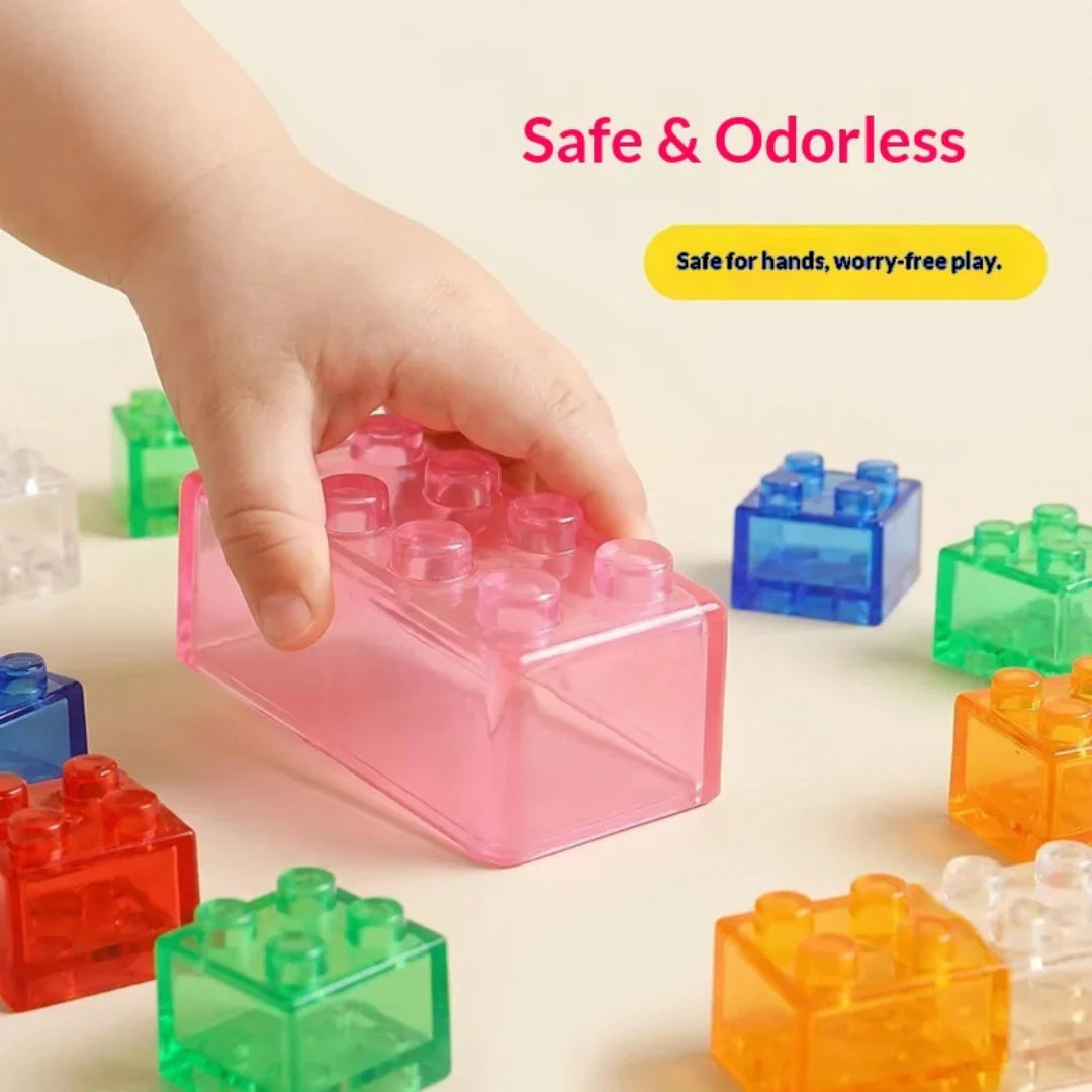 Jelly Block™ Sensory Building Set – 40 Pieces