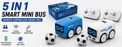 5-in-1 Smart Mini Bus – Interactive RC Toy for Kids 🚍✨