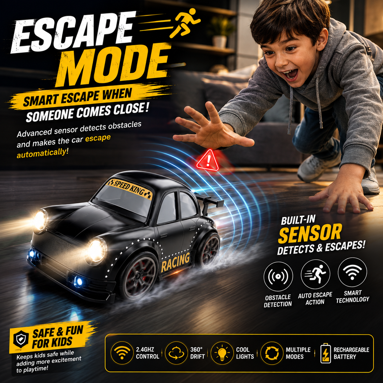 Mini Multi-Functional Drift Car — The Ultimate Mini Racing Adventure