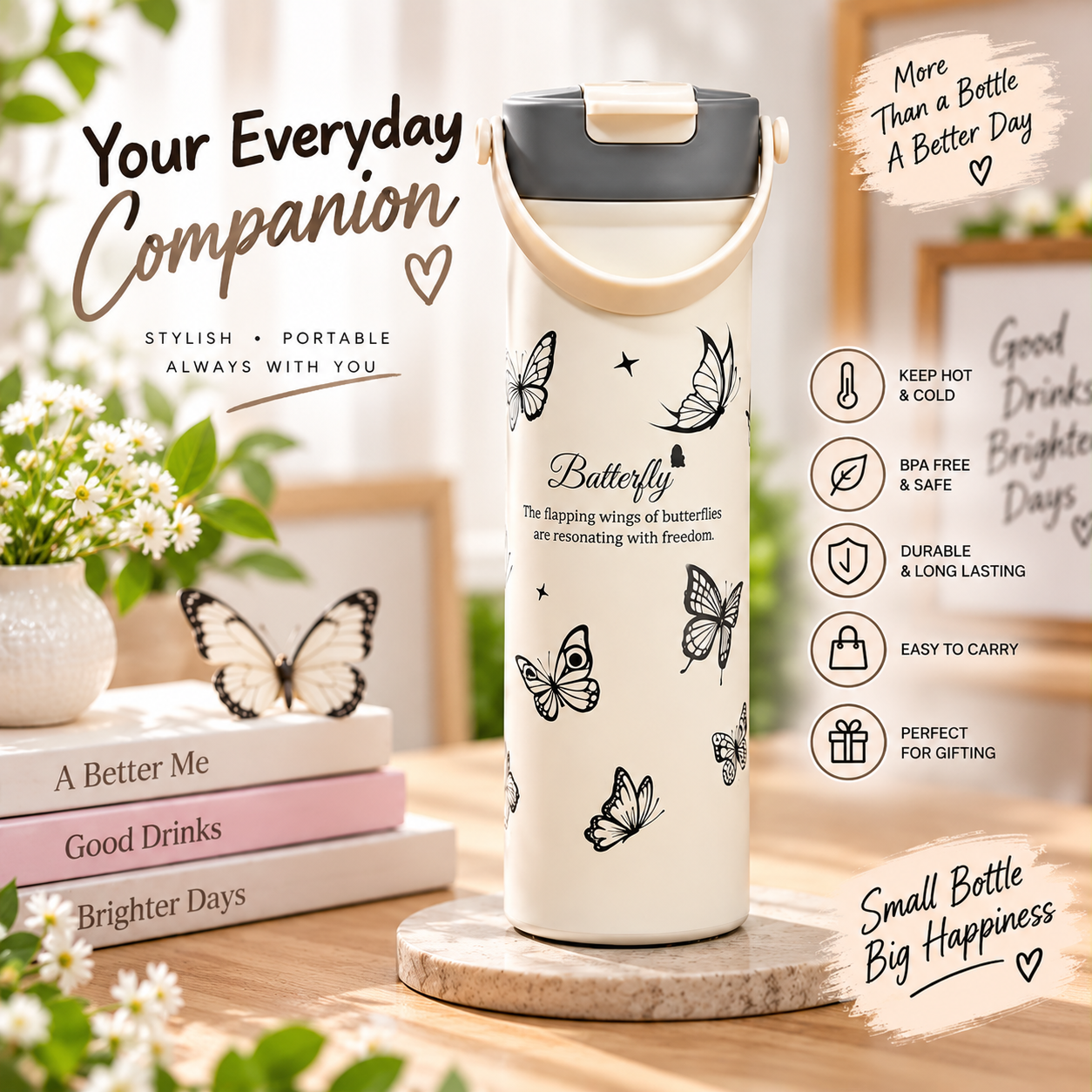 Travelling Coffee Tumbler with Sipper