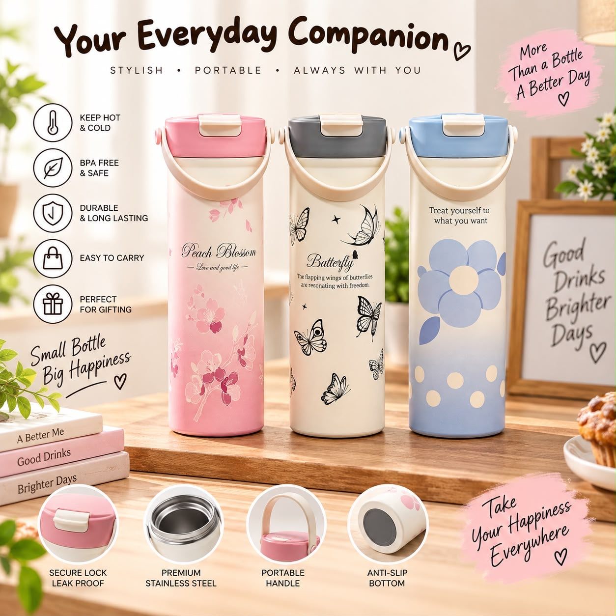 Travelling Coffee Tumbler with Sipper