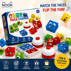 🧩 Cube Face Change – The Ultimate Family Brain Game!