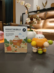 🐰 Manhattan Balls Sensory Rabbit Toy