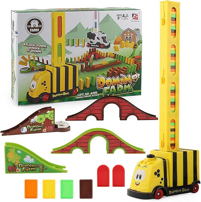 Automatic Domino Train – Bee Style