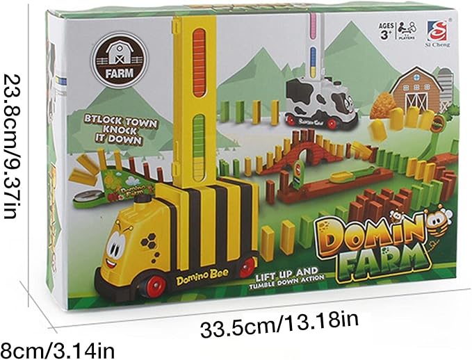 Automatic Domino Train – Bee Style