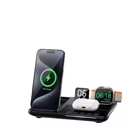 ⚡ R11S 4-in-1 Wireless Charging Station — Power Up Everything, From One Place!