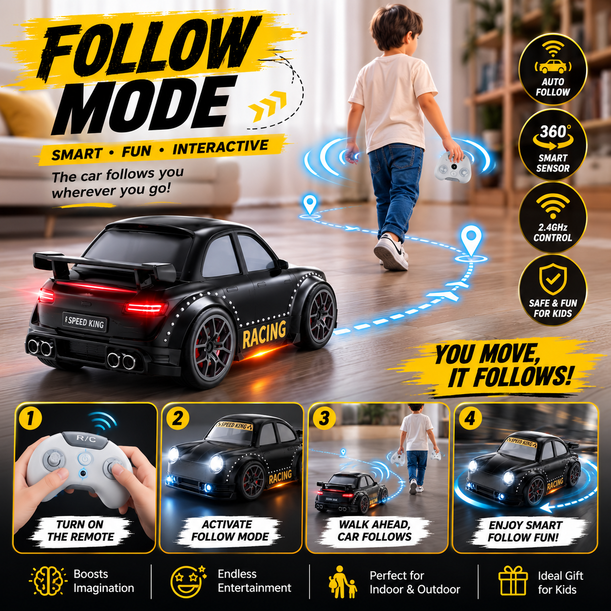 Mini Multi-Functional Drift Car — The Ultimate Mini Racing Adventure