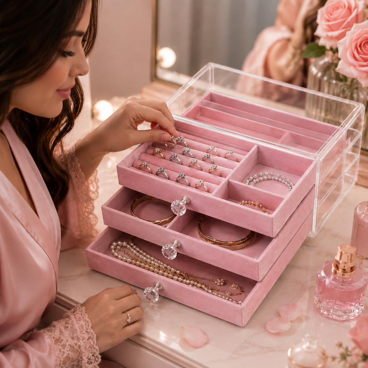 Jewellery Organizer – 3 Tier
