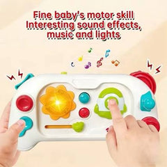 Huanger Baby Game Console        Musical Toy | Interactive Lights, Sounds & Learning Controller for 18+ Months
