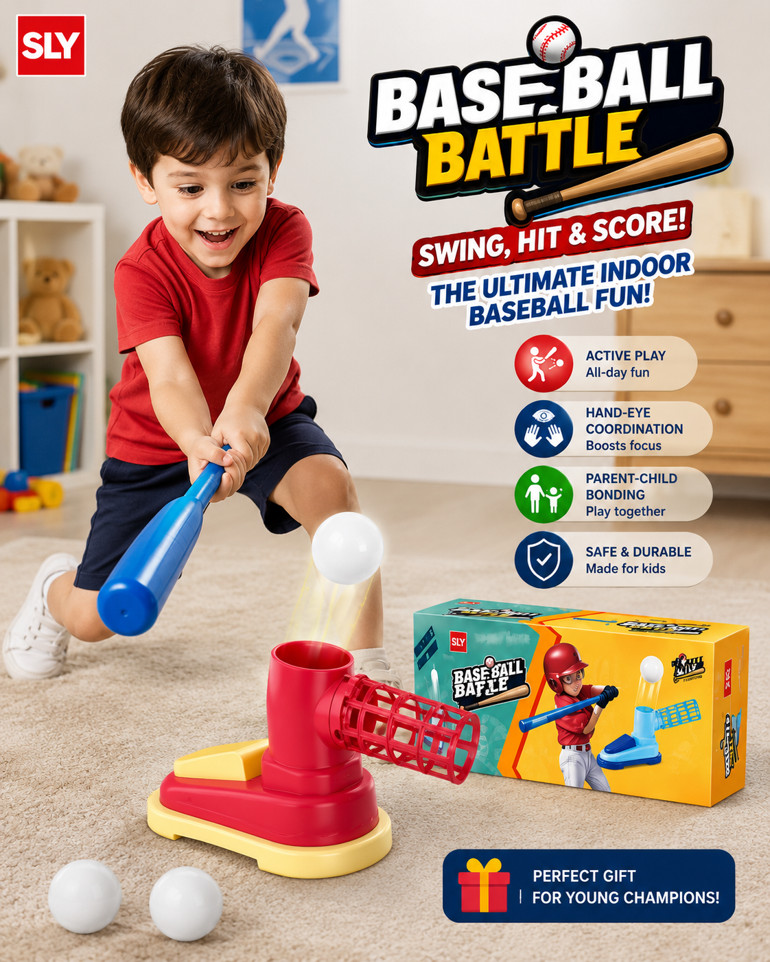 ⚾ Baseball Battle – Swing, Hit & Score!
