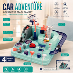 🚗 CAR ADVENTURE™ — Interactive Track Playset