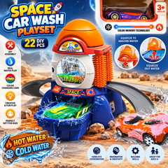 22PCS DIY Color-Changing Car Wash Playset