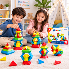 Rubamz Magnetic Building Blocks –  Creative Construction Set for Kids