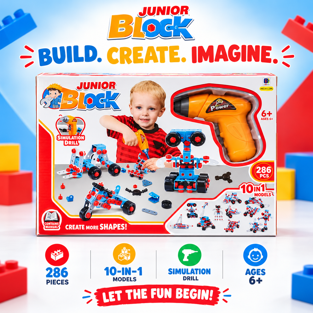 286-Piece Construction Set