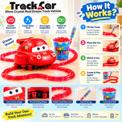 🚗 Slime Crystal Mud Track Car