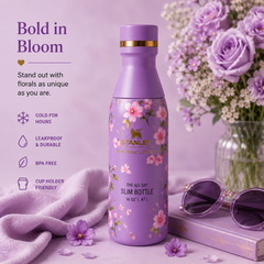 STANLEY x LOVESHACK FANCY ALL DAY SLIM BOTTLE  16 OZ
