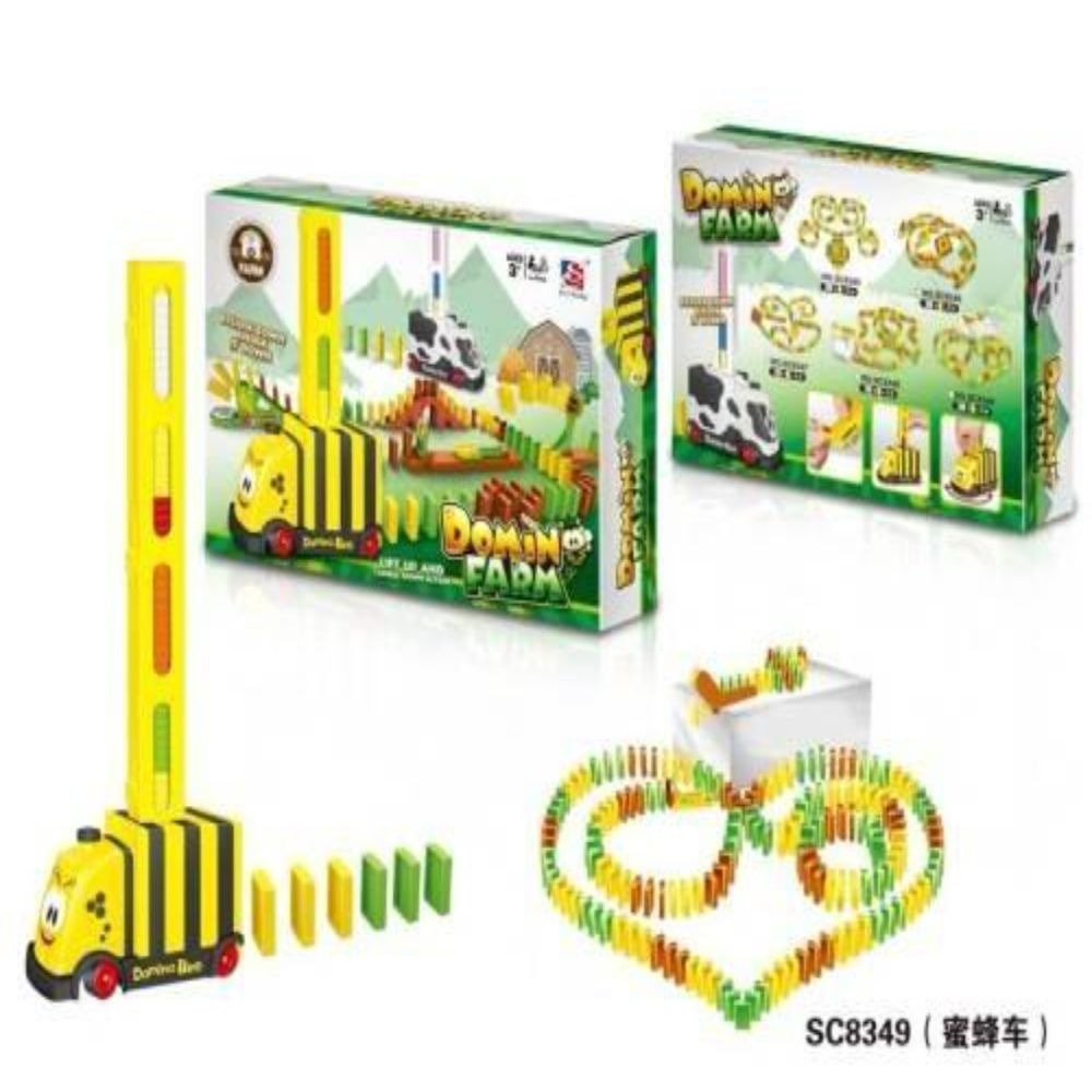 Automatic Domino Train – Bee Style