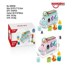 Huanger Sorting &amp; Xylophone Bus