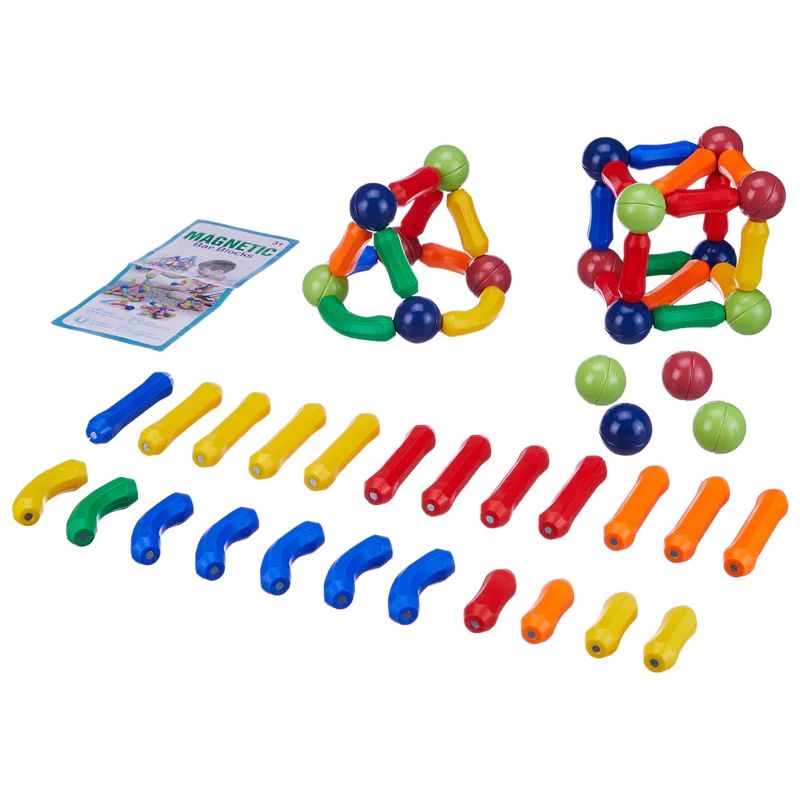 Magnetic Construction Set – Creative Building & STEM Learning