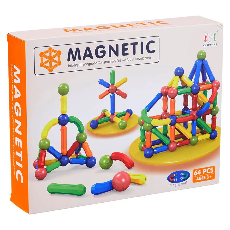 Magnetic Construction Set – Creative Building & STEM Learning